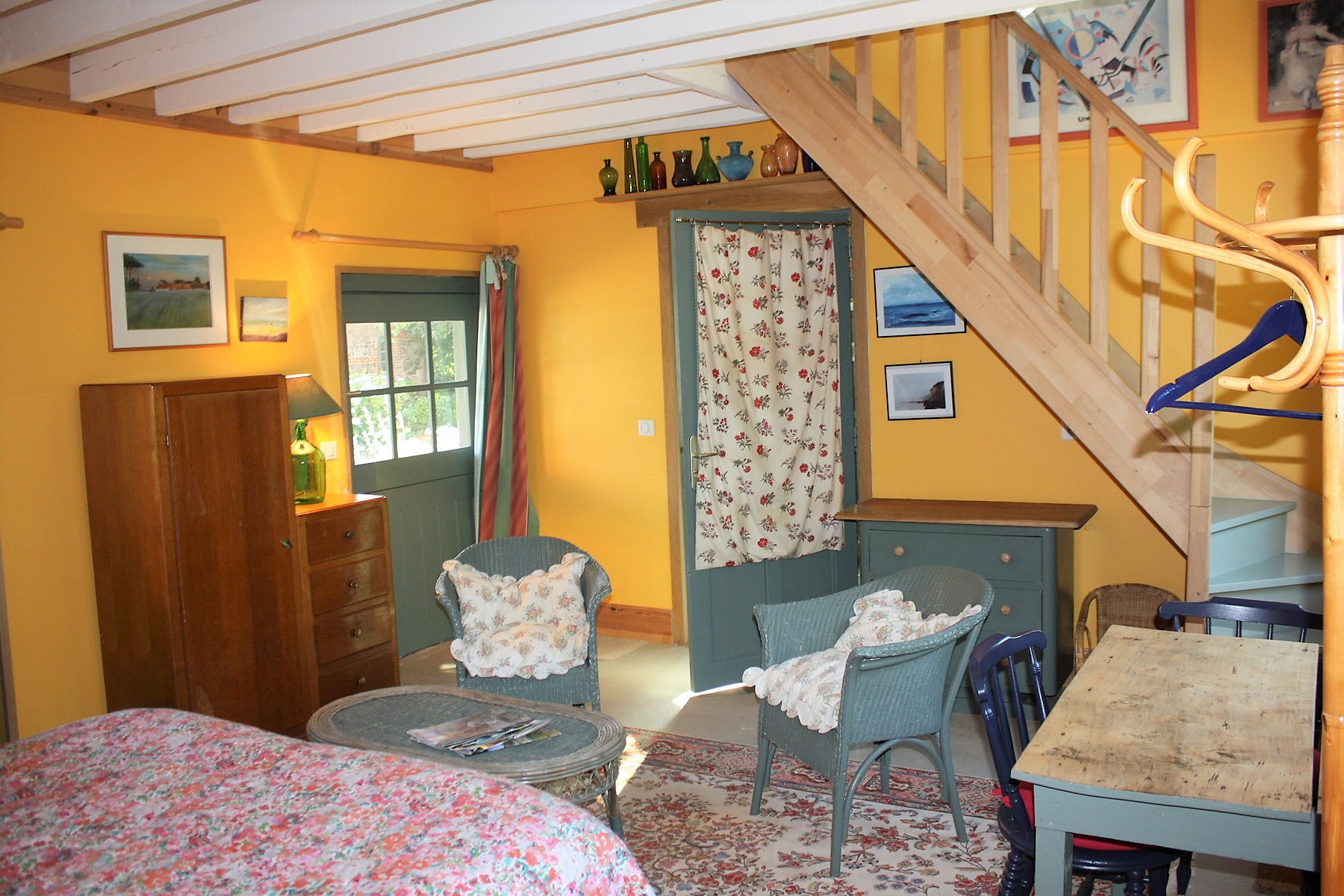Chambres hotes VarengevillesurMer Chambre Boutinière